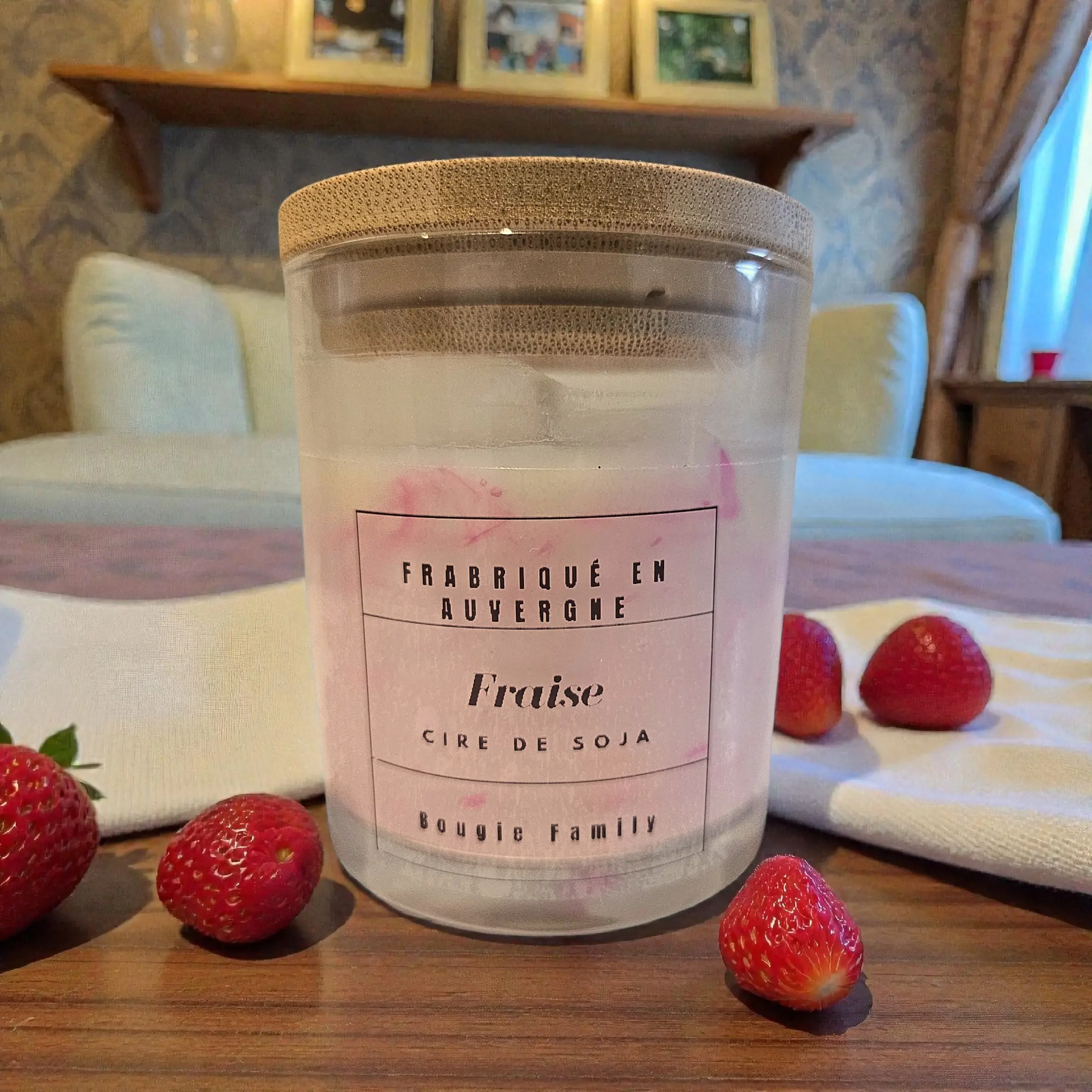 Marbrée petite Fraise